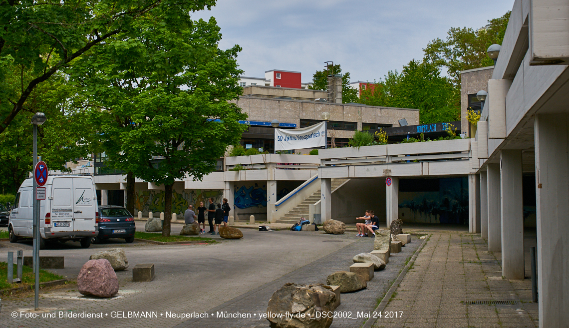 24.05.2017 - Abrissbaustelle Quiddezentrum in Neuperlach